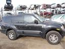 2002 MITSUBISHI MONTERO XLS BLACK 3.5L AT 4WD 193889